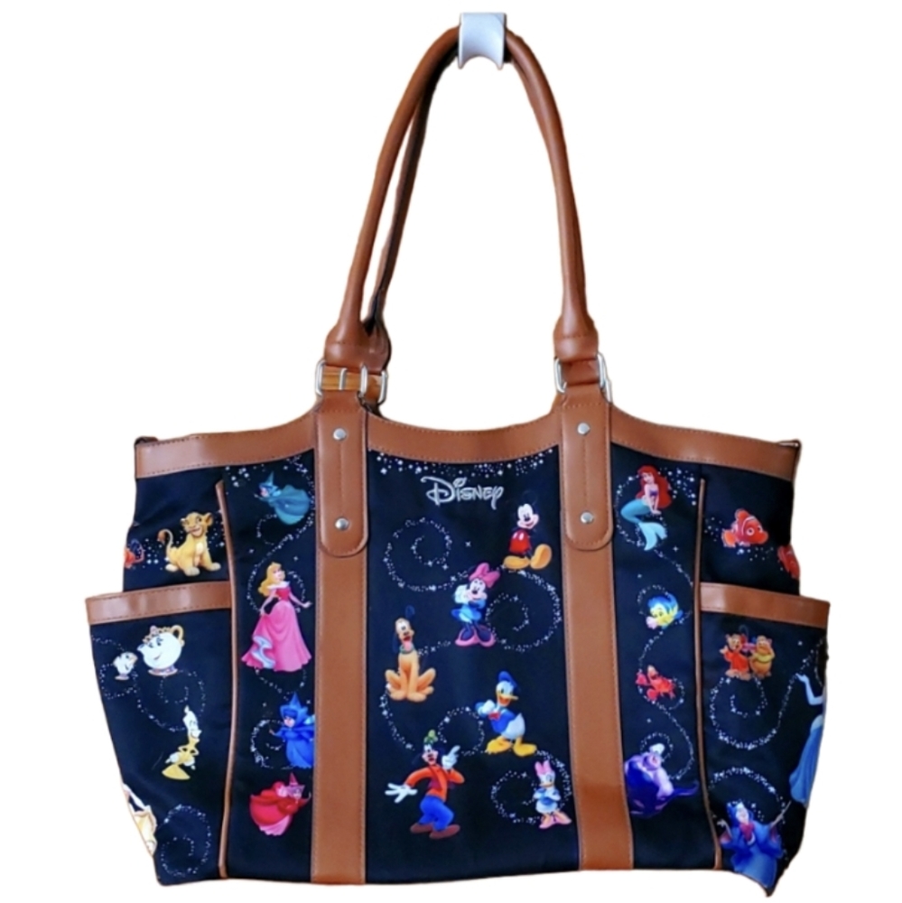 Disney Bradford Exchange Large "Carry the Magic" Character‎ Shoulder Purse